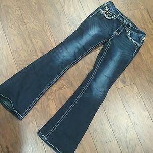 Grace in LA Girls Jeans, size 16, Bling details